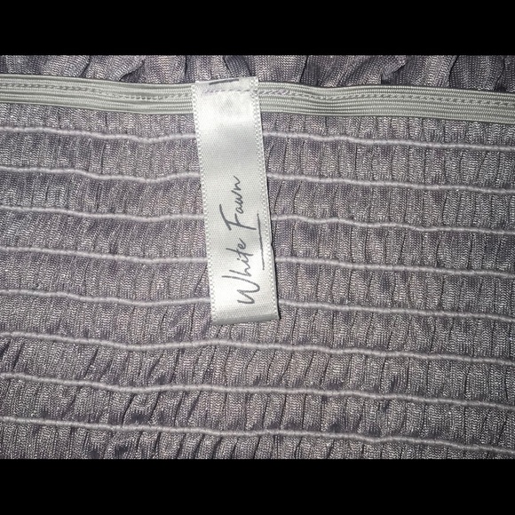 velvet off the shoulder top - Picture 3 of 3